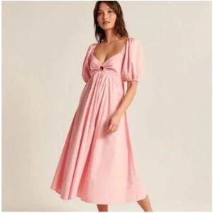 Abercrombie & fitch o-ring midi dress size xsp